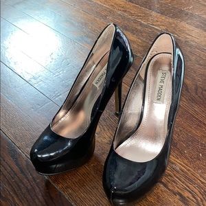 steve madden black Nala Heels
